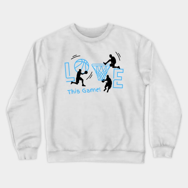 I Love This Game Crewneck Sweatshirt by Hayden Mango Collective 